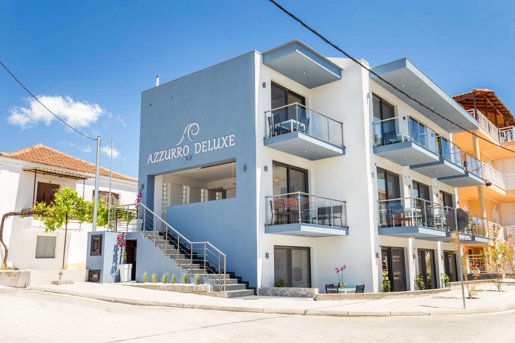 Ferienwohnung Azzurro Deluxe Limenaria  Exterior foto