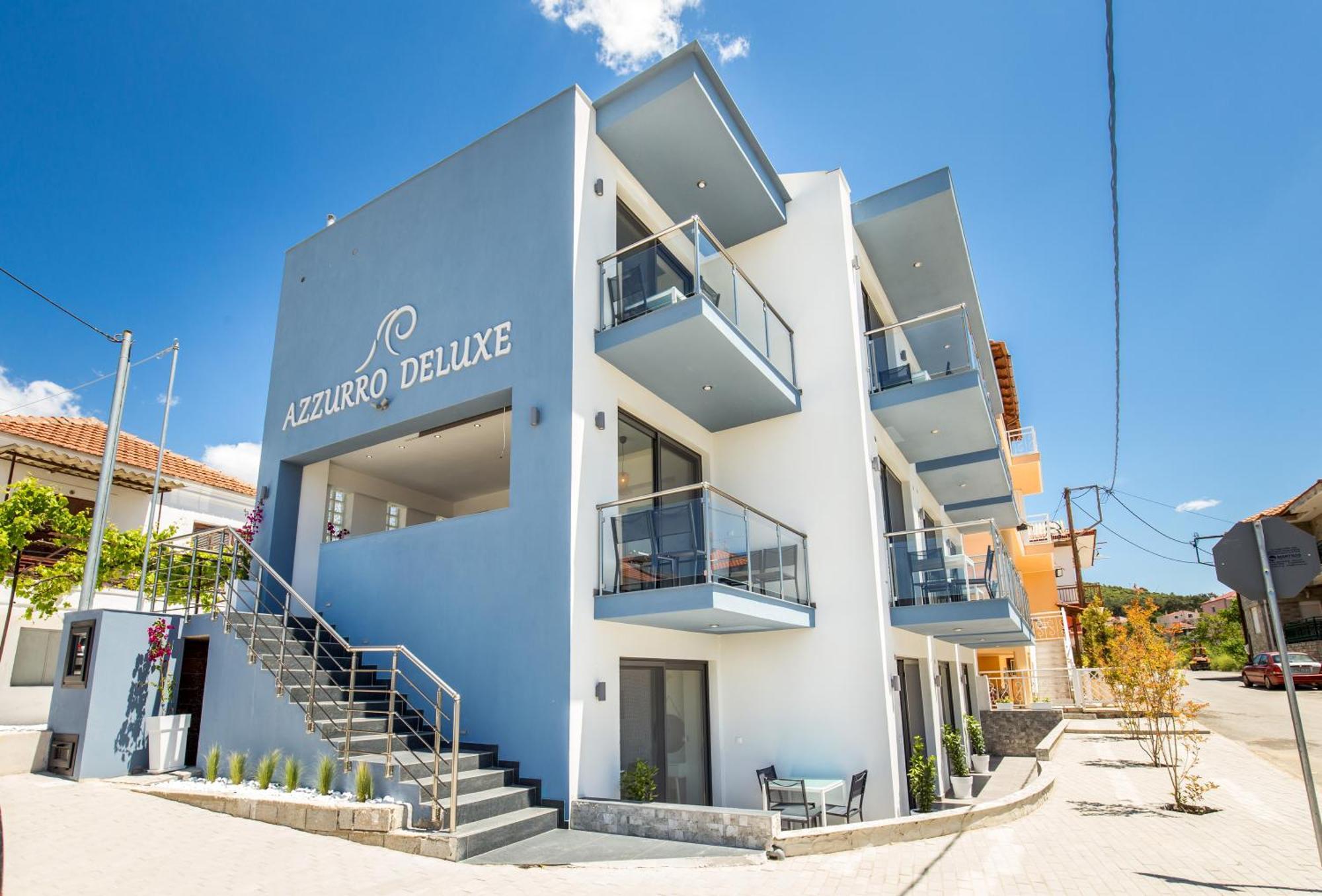 Ferienwohnung Azzurro Deluxe Limenaria  Exterior foto