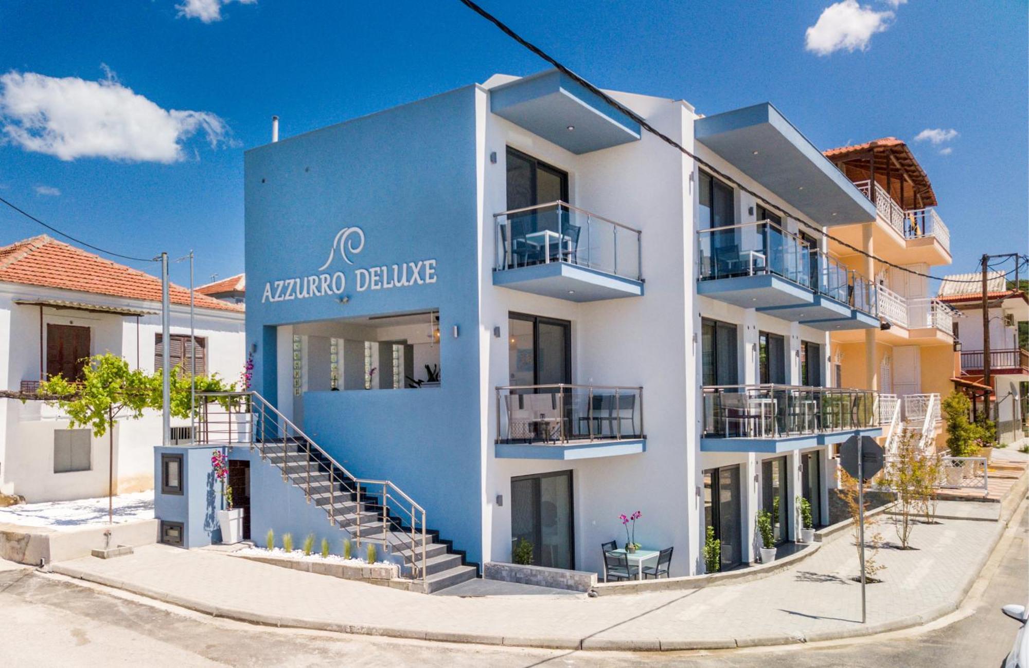 Ferienwohnung Azzurro Deluxe Limenaria  Exterior foto